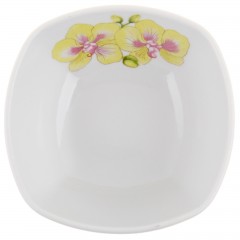 Салатник квадратный «Орхидеи», 150 мл - Фото 1
