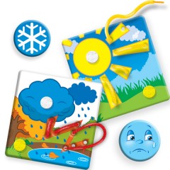 Шнуровки-липучки «Времена года» - Фото 1