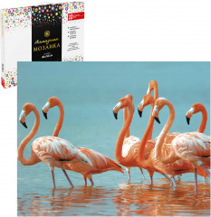 Мозаика алмазная «Страна розовых фламинго» - Фото 1
