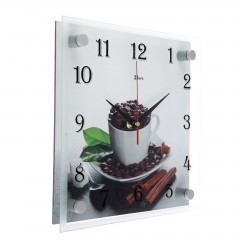 Часы настенные «Чашка с кофейными зернами» - Фото 1
