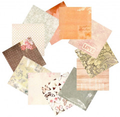 Набор бумаги для скрапбукинга «Нежное пралине» - Фото 3
