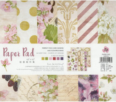 Набор бумаги для скрапбукинга «Яблоневый цвет» - Фото 1