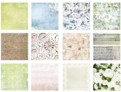 Набор бумаги для скрапбукинга «Бег времени» - Фото 2