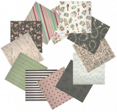 Набор бумаги для скрапбукинга «Ночные фиалки» - Фото 1