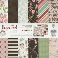 Набор бумаги для скрапбукинга «Ночные фиалки» - Фото 2