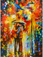 Пакет подарочный «Поцелуй под дождем» - Фото 2