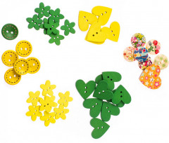 Пуговицы декоративные «Ассорти № 4» - Фото 7