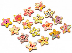 Пуговицы декоративные «Звезды» - Фото 4