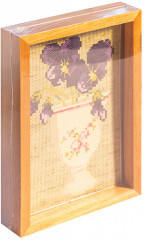 Набор для вышивания «Фиалочки» - Фото 2