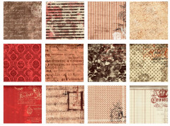 Набор бумаги для скрапбукинга «Королевские розы» - Фото 2