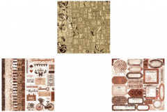 Набор бумаги для скрапбукинга «Королевские розы» - Фото 3