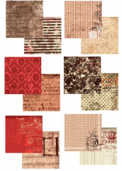 Набор бумаги для скрапбукинга «Королевские розы» - Фото 10