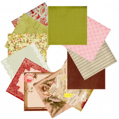 Набор бумаги для скрапбукинга «Французское путешествие» - Фото 11