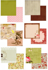 Набор бумаги для скрапбукинга «Французское путешествие» - Фото 12