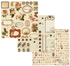 Набор бумаги для скрапбукинга «Небесный ангел» - Фото 13