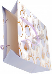 Пакет подарочный «Сиреневые облака» - Фото 3