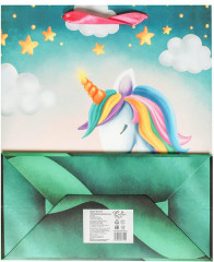 Пакет подарочный «Изумрудный единорожка» - Фото 5
