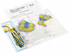 Набор для вышивания брелока «Кеды» - Фото 3