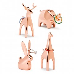 Держатель для колец «Олень», медь - Фото 1