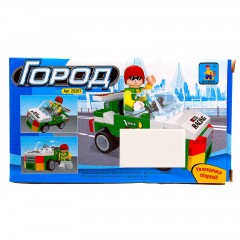 Конструктор «Машина», 60 деталей - Фото 2