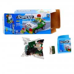 Конструктор «Машина», 60 деталей - Фото 1