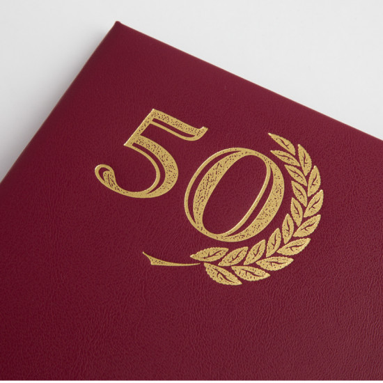 Папка адресная «50 лет»