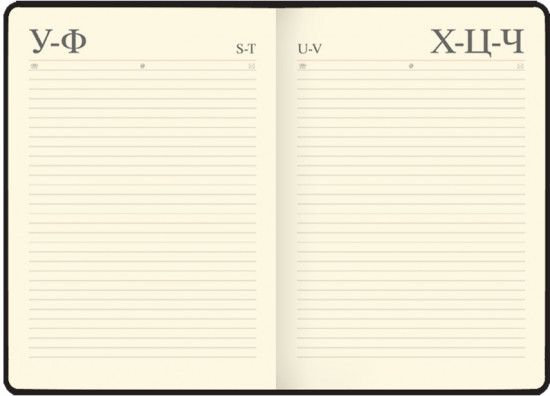 Ежедневник недатированный