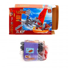 Конструктор «Сражение с драконом», 132 детали - Фото 1