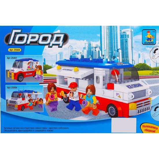 Конструктор «Фургон мороженое», 259 деталей