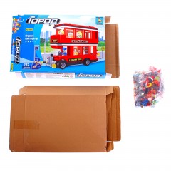 Конструктор «Двухэтажный автобус», 282 детали - Фото 1