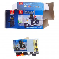 Конструктор «Мотоциклист», 24 детали - Фото 1