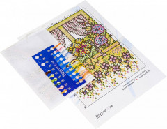 Набор для вышивания «Цветочное окно» - Фото 2