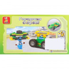 Конструктор «Гонка», 63 детали - Фото 1