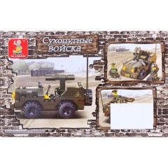 Конструктор «Джип», 102 детали - Фото 1