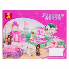 Конструктор «Королевская карета», 137 деталей - Фото 1