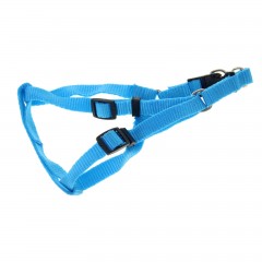 Комплект «Базис», поводок 120 х 1,5 см, шлейка 32-46 х 1,5 см, синий - Фото 2