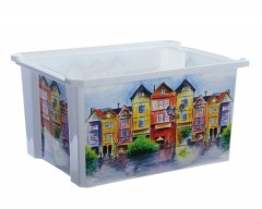 Ящик для хранения «Город» (17 л) - Фото 1