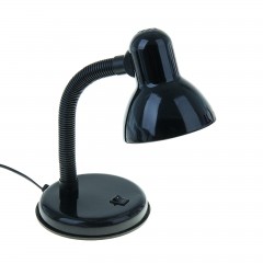 Настольная лампа с кнопкой, черная - Фото 2