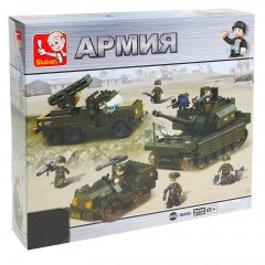 Конструктор «Боевая техника», 602 детали - Фото 3