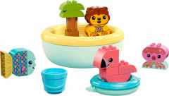 Конструктор Duplo 10966 Приключения в ванной: плавучий остров для зверей. Bath Time Fun: Floating Animal Island - Фото 1