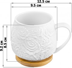 Набор кружек «Белые розы» - Фото 3