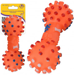 Игрушка-пищалка для собак «Гантеля» - Фото 2