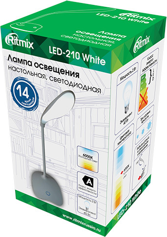 Лампа настольная Ritmix LED-210