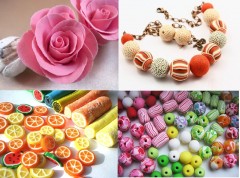 Полимерная глина телесный, 250 гр. - Фото 1