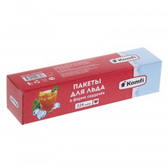 Пакеты для льда «Сердечки», 224 ячейки - Фото 1