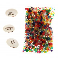 Набор волшебных бобов с аквагрунтом в тубусе «Сказочные бобы» - Фото 5