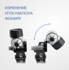 Фонарь налобный светодиодный - Фото 3