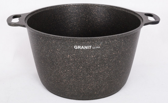 Кастрюля со стеклянной крышкой «Granit ultra original»