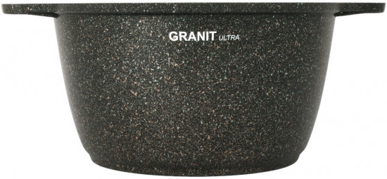 Кастрюля со стеклянной крышкой «Granit ultra original»