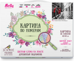 Картина по номерам «Велосипед в старом городе» - Фото 2